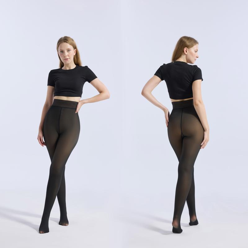 Women’s SheerWarm Fleece Lined Tights Add 1 more And get free